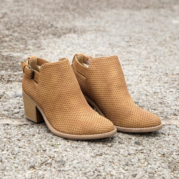 Shoes - Perforated Bootie - Final Pair Sale